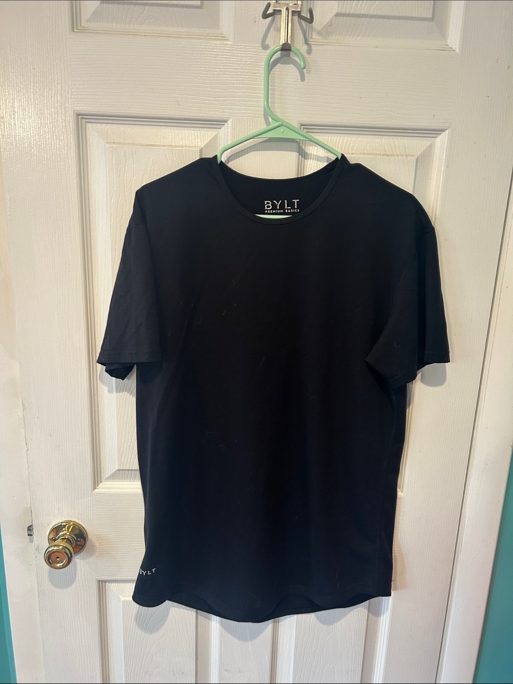 BYLT Basics Black Short Sleeve Crew Tee